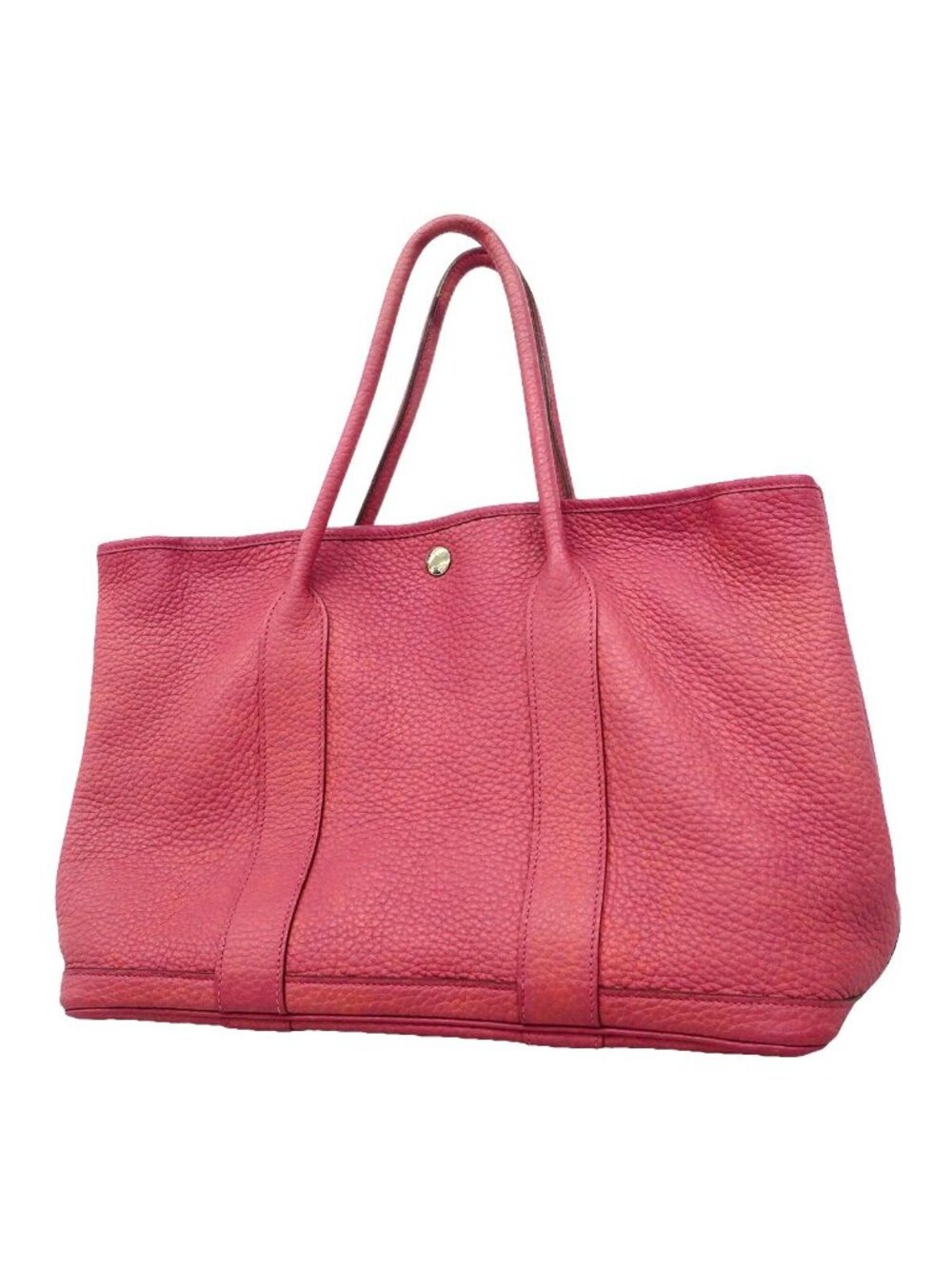 Hermes Tote Bag Garden Party PM Negonda Rosewood Silver